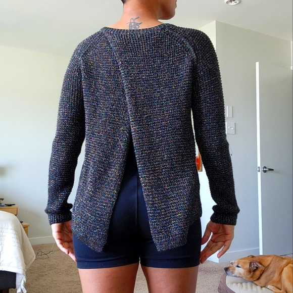 Rachel Roy metallic sweater - Picture 3 of 6